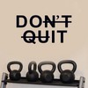 AnFigure Gym Motivational Wall Stickers, Office Inspirational Quotes Wall Decals,