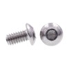 Prime-Line 9168821 Socket Cap Screws, Button Head, Hex (Allen) Drive,