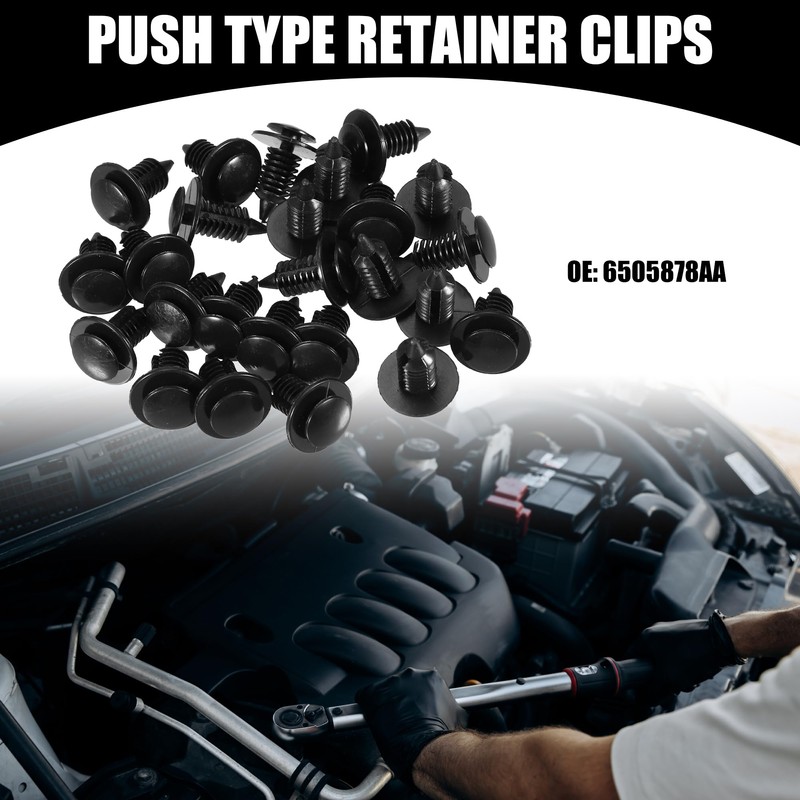 Partuto Car Door Panel Clips No.6505878AA - Car Inner Bumper
