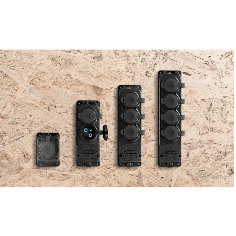 ORNO AE-13164 Outdoor Power Strip Waterproof Moisture and Shock Proof