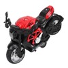 Alloy Motorcycle Model High Simulation Cool Sound Light Pull Back