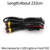 Artudatech Raptor Conversion Grill Grille Wire Harness Cable for F-150