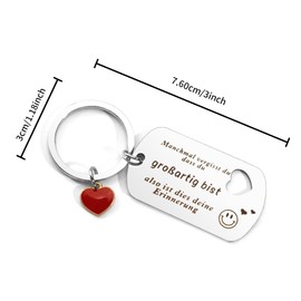 Birthday gift for women, farewell gift colleagues, gift sister, gift Christmas, friendship gifts, gift friend, keyring, motivational gifts, courage gift, Motivational keyring