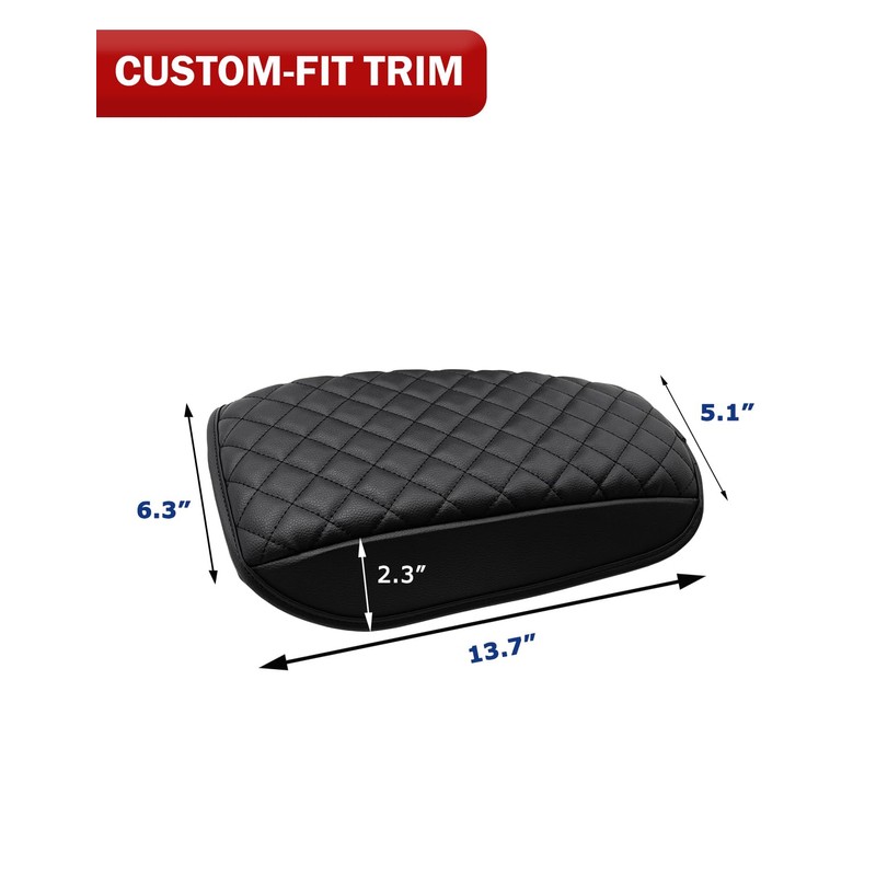 KBH Center Console Armrest Cover for Ford Fusion 2013 2014