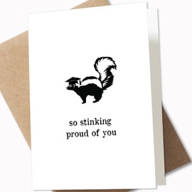 Graduation Decorations Class of 2024, Funny Graduation Card, Graduation Party Decor Supplies, Graduation Gifts (5 x 7 Inch Card with Kraft Envelope)