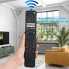RMF-TX520U Remote Control Replacement for Sony Smart TV Android 4K