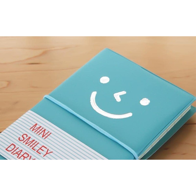 QUMENEY 6 Pack Pocket Notebooks Super Mini Size Portable Smiley