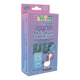 Esponjabón P/ Niños, Bebés. Suave. Baño Corporal 3 Piezas