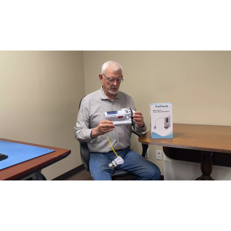 NUFLUSH 2.5 inch Dual Flush Valve with Cable activated flush