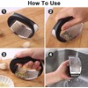 Easy-to-Use Garlic Press | 304 Stainless Steel Garlic Crusher &