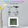 Multi-Function Electronic Alarm Clock Human Body Sensor Weather Forecast Temperature