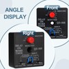 Weasch 2Pcs Delay On Make Timer, QD-068, 0.03 to 10