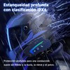Auriculares Bluetooth para Motocicleta con Micrófono, Micrófono Suave y Duro