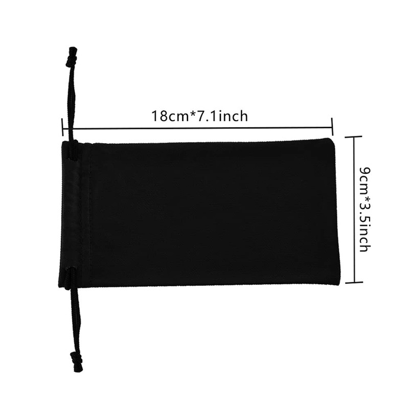 EKdirect Sunglasses Case Pouch 6 Pack, Spectacles Glasses Pouch Case