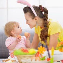 LKingel Easter Earrings for Women Colorful Wooden Funny Rabbit Earring Leopard Print Bunny Dangle Earring Easter Bunny Earrings Easters Costume Jewelry Gifts (Style2)