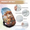 XYZCANDO Baby Highland Cow Infant Car Seat Cover Cartoon Summer