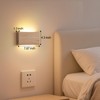 Wood Wall Sconce Indoor Wall Lights Hardwired 1 Pack Up