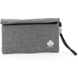 Premium No Smell Container with Mesh Divider，Smell Proof Bag 11" x 6" Smellproof Odorless Stash Storage Pouch & Case - Eliminate Odor, Stink, and Smelly Scent in a Carbon Lined Airtight Storage Sack