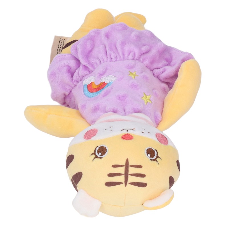 Plush Comfort Toy Teether Chewable 3D Granular Touch Cartoon Design