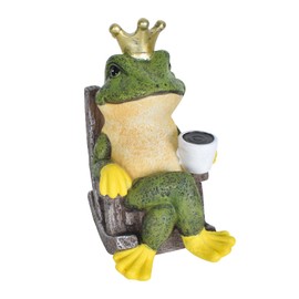 Hidden Frog Garden Decoration, The Enchanted Garden Frog Ornament, Outdoor Relaxing Resin Funny Animal Figure Decoration, for Outdoor Balcony, Birthday, Wedding Party, Table Decoration, Spring