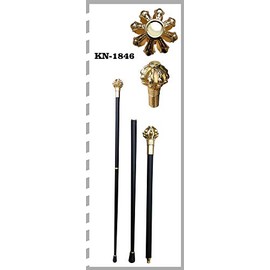 Crown Head 37" Walking Cane KN 1846