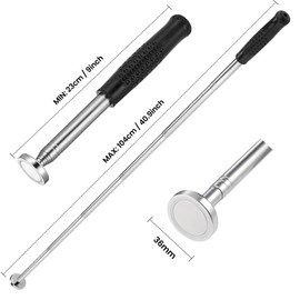 Fentar Telescopic Magnetic Pickup Tool, Heavy Duty Telescopic Magnet 35LB Load Capacity, Extendable Magnetic Pickup Tool 23-104cm, Strong Pick Up Tools Telescopic Baton, Mechanic Tools for Men