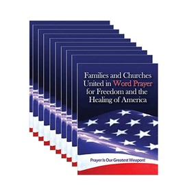 Families and Churches United in Word Prayer for Freedom and the Healing of America Book Bundle, 10-Pack