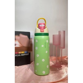 32OZ Owala Green Daisy Sport FreeSip Water Bottle CUP
