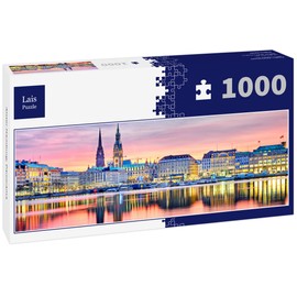 Lais Puzzle Alster Hamburg Panorama 1000 Pieces