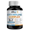 Oby Immune Complex Vitamina Zinc Echinacea Ajo Envejecido Jengibre Propóleo