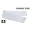 COTTON CRAFT White Curtain Window Panel Drapes - Set of