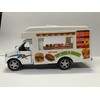 KinsFun Food Truck Die Cast Metal 5 inch Pullback Action