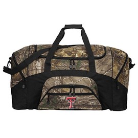 Broad Bay Large Realtree Camo Texas Tech Duffel Bag Or Camo Texas Tech Gym Bag