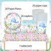 61 Pieces Under the Sea Party Tableware, Sea Themed Party