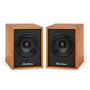 Electrohome Huntley Powered Bookshelf Speakers with Built-in Amplifier and 3"