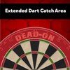 Viper Dead-On Tournament Bristle Steel Tip Dartboard Set with Staple-Free