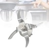 Akozon Bimby Tm31 Accessory, Stainless Steel Blender Blade Replacement Part