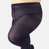 CALZITALY Plus Sizes Anti-Chafing Opaque Tights | 60 DEN |