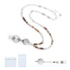 MORSUNBELA Lanyard for Hanging, Card Case with Strap, Lanyard Badge