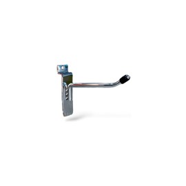 Triple Welded Slatwall Hook Single Prong | HeavyDuty Slatwall Display Hooks | Sizes 2", 4", 6", 8", 10", 12", 14" | Retail Accessories | Hooks for Retail Display and Organization (20, 4Inch/10cm)