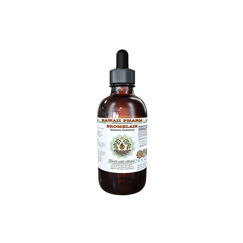 Bromelain Alcohol-Free Liquid Extract, Bromelain (Ananas Comosus) Dried Powder Glycerite