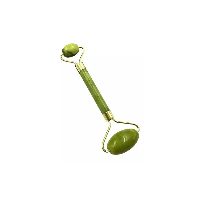 GAUY Jade Rodillo Verde Masaje Facial Rodillo Antienvejecimiento