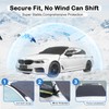 DooGooCoo [Upgraded 7-Layer Car Windshield Snow Cover, [Efficient Winter Protection]