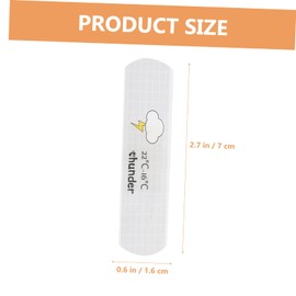 TOVINANNA 10pcs Cohesive Bandage for Adults Boys and Girls Cartoon Stickers Elastic Non-stick Absorbent Pad for Hand Foot Arm Leg Wounds