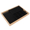 Jewelry Drawer Insert Multipurpose Triple Use Jewelry Display Tray for