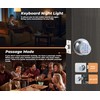 Keypad Door Lock with Handle, Keyless Electronic Entry Door Knob,3s