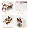 IBEQUEM Ceramic Book Vase, Multifunctional Desktop Ceramic Vase, Ceramic Book