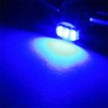 cciyu 4 Pack Blue 3-3014SMD T4/T4.2 Neo Wedge LED Light