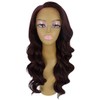 LUXLUXE Lucinda Wavy 23 Inch Long 4X4 Hand-Tied Lace Front