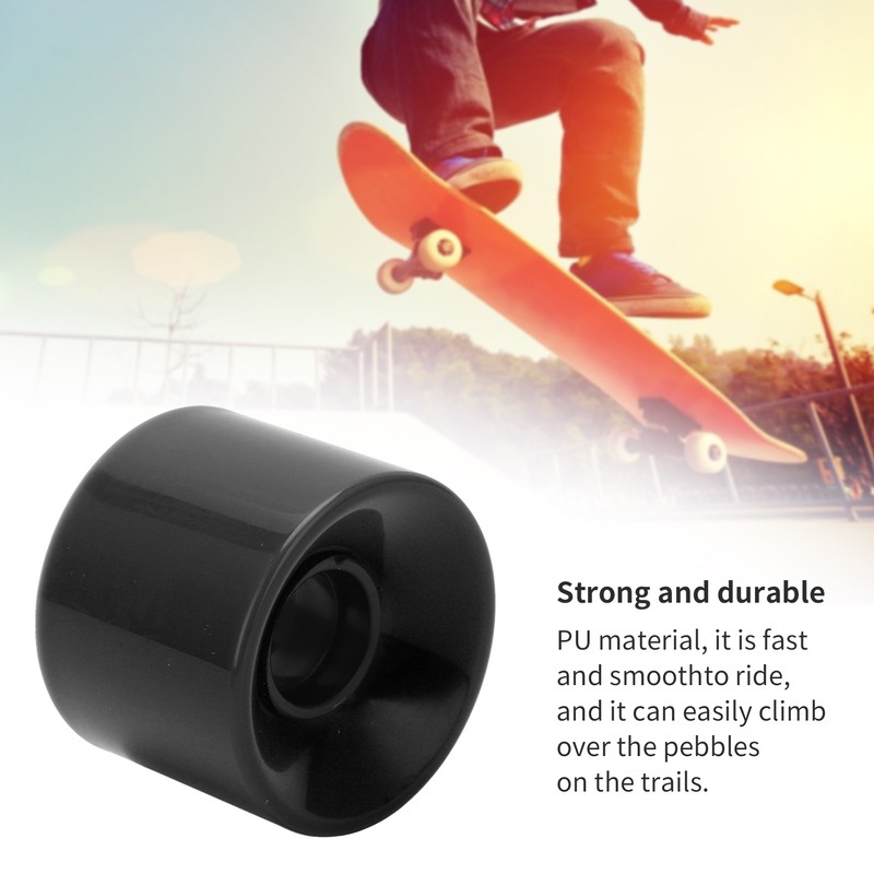 PUENTE 4pcs 60x45mm Skateboard Wheels 78A Longboard Cruiser Wheels Replacement